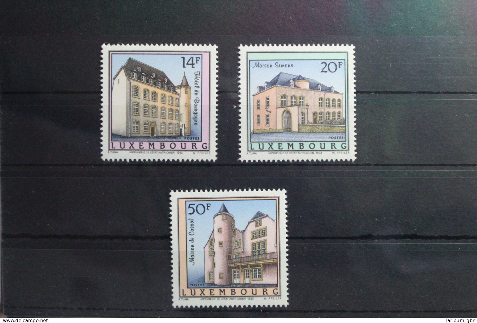 Luxemburg 1320-1322 Postfrisch #UX299 - Sonstige & Ohne Zuordnung