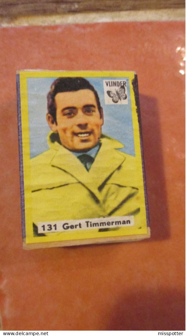 Boîte Allumettes  Vintage Gert Timmerman ( 3,5 Cm / 5,5 Cm / 1,5 Cm ) Vlinder - Scatole Di Fiammiferi