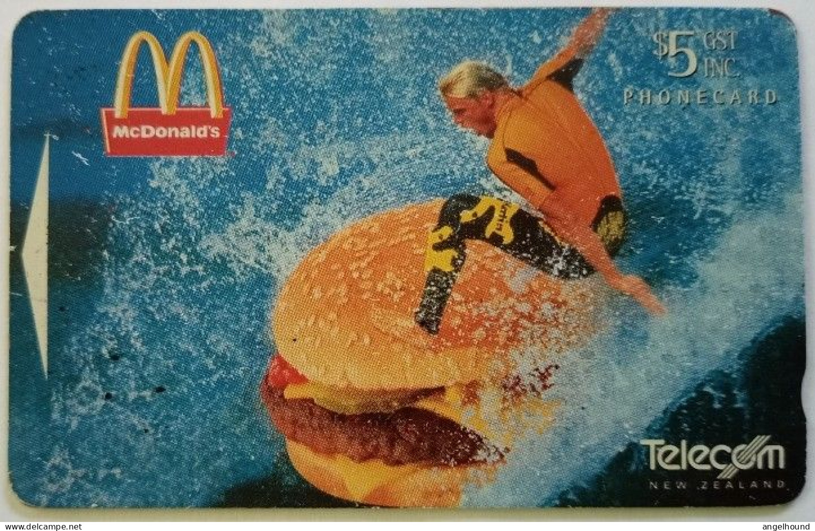 New Zealand $5  GPT 141B- McDonalds Quarter Pounder Surfer - Neuseeland