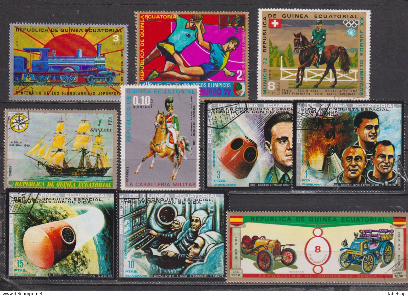 Collection / Lot De Timbres De Guinée équatoriale Années Diverses - Äquatorial-Guinea