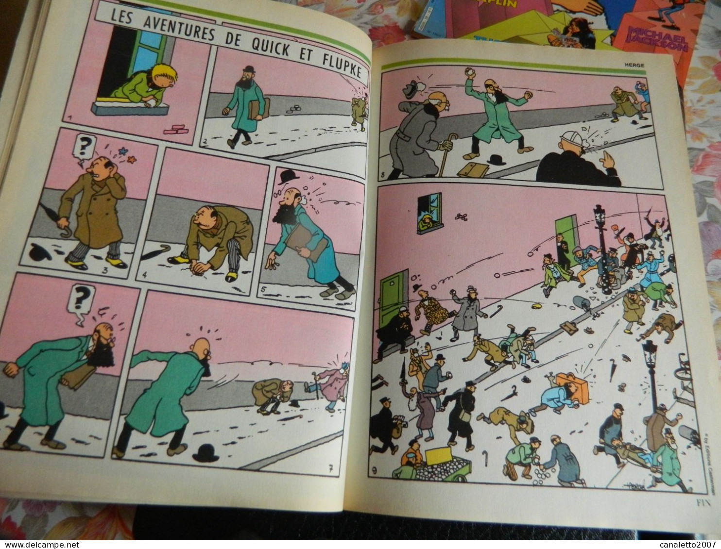 TINTIN +HERGE:SUPER TINTIN N° 21 TINTIN RETRO 1983 HERGE+EDGAR P JOCOB ECT...-82 PAGES - Hergé