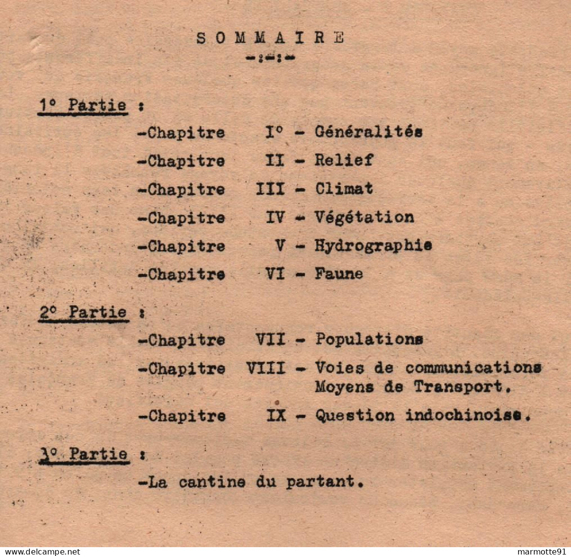 PRESENTATION CORPS EXPEDITIONNAIRE   ARMEE FRANCAISE INDOCHINE INDOCHINA  CEFEO - Français