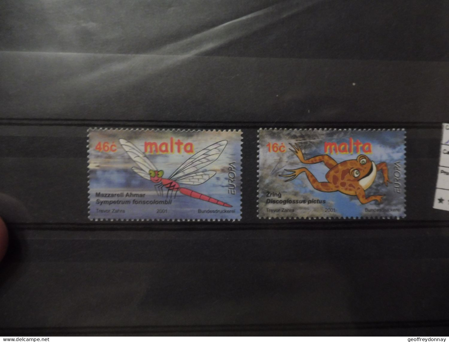 Europa 1140/1141 Mnh Neuf ** Année 2001  Malte Malta - 2001