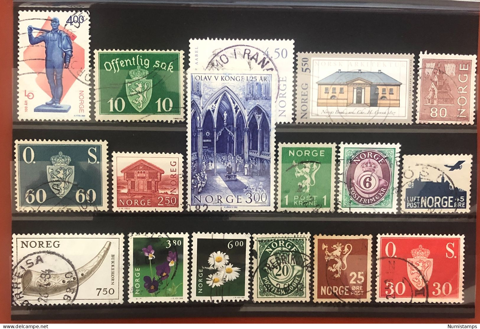 Norway (Lot 3) - Used Stamps