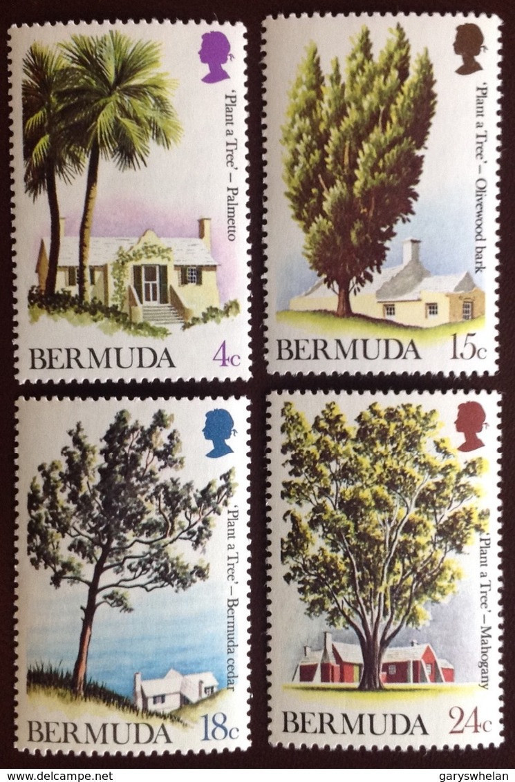 Bermuda 1973 Trees Tree Planting Year MNH - Alberi