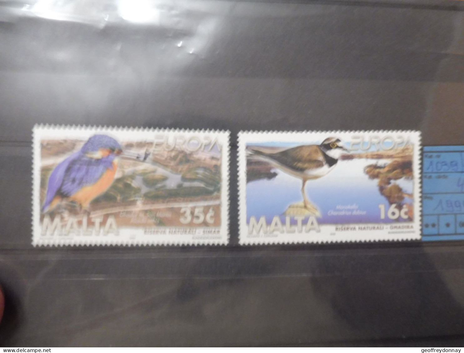 Europa 1039/1040 Mnh Neuf ** Année 1999  Malte Malta Oiseaux Birds Vogels - 1999