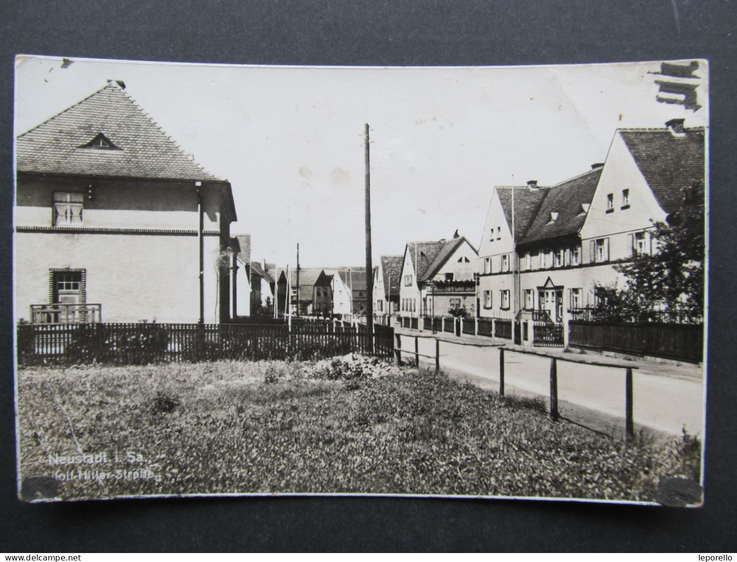 AK Neustadt In Sachsen Hitler Strasse Ca. 1930 /// D*59371 - Neustadt