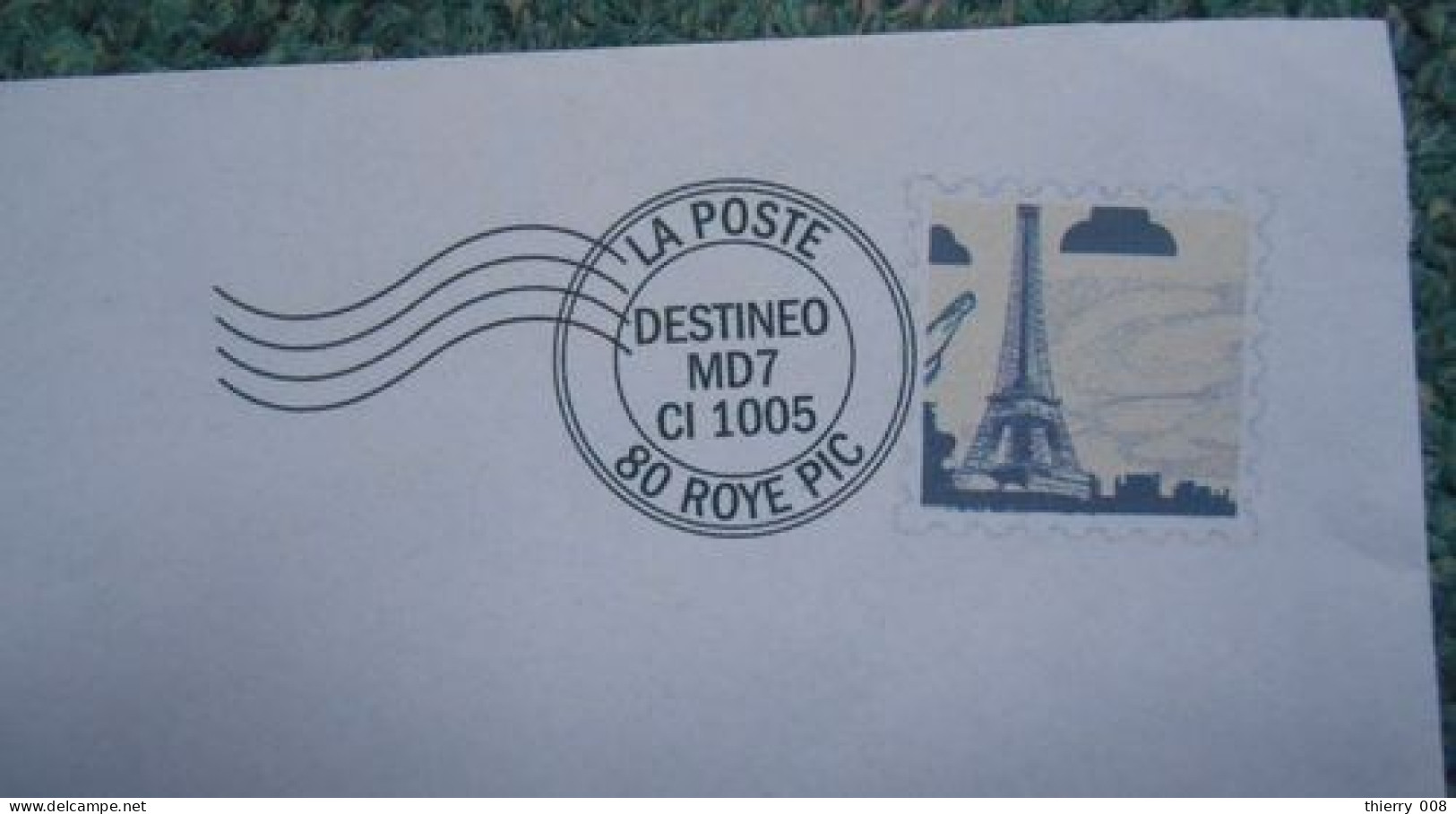 045 - Pseudo PAP  Destineo 80 Roye PIC Tour Eiffel - Pseudo Privé-postwaardestukken
