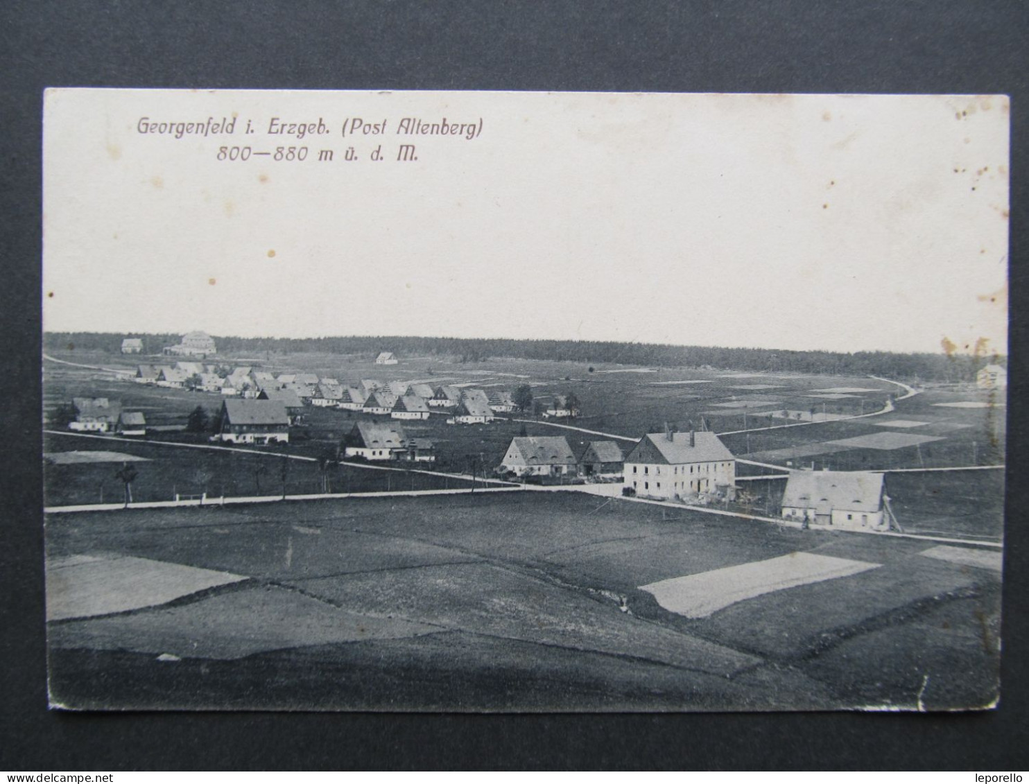 AK ALTENBERG Zinnwald - Georgenfeld  Ca. 1910 /// D*59372 - Neustadt