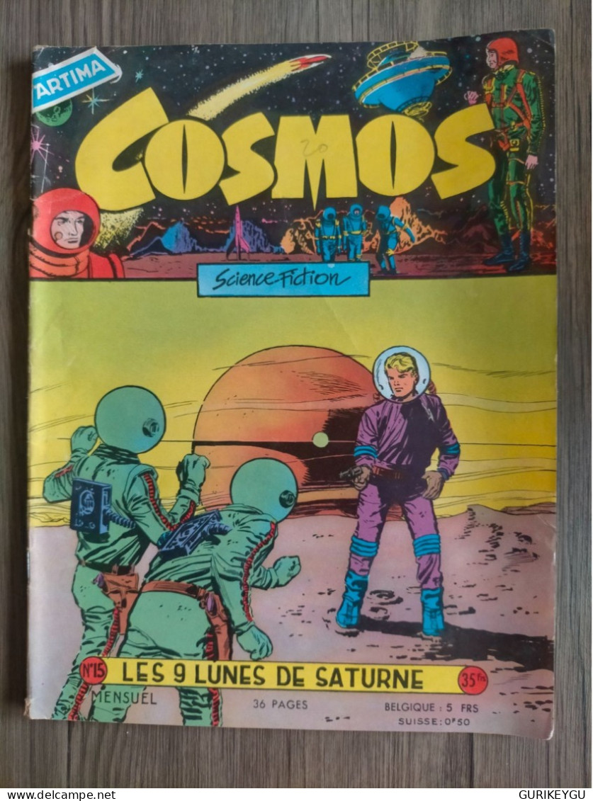 Bd COSMOS N° 15 ARTIMA 1958 Science Fiction  BIEN - Arédit & Artima