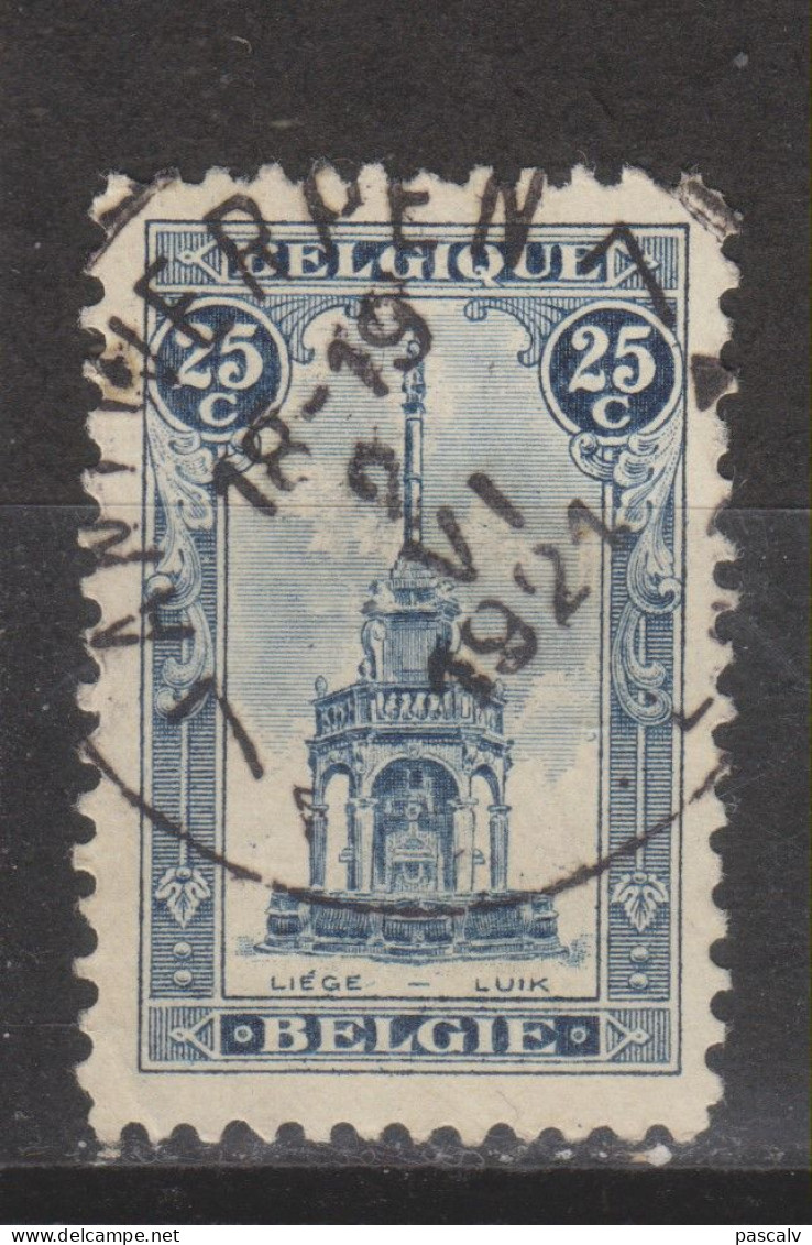 COB 164 Oblitération Centrale ANTWERPEN 7 - Used Stamps