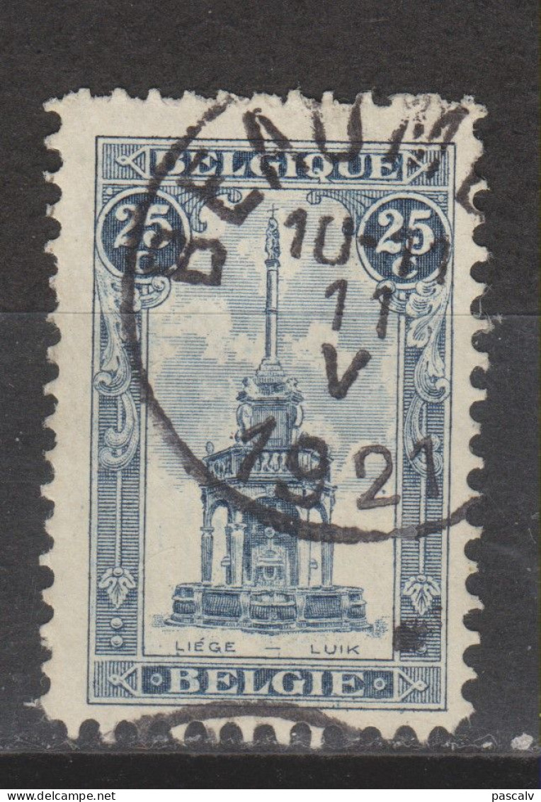 COB 164 Oblitération Centrale BEAUMONT - Used Stamps