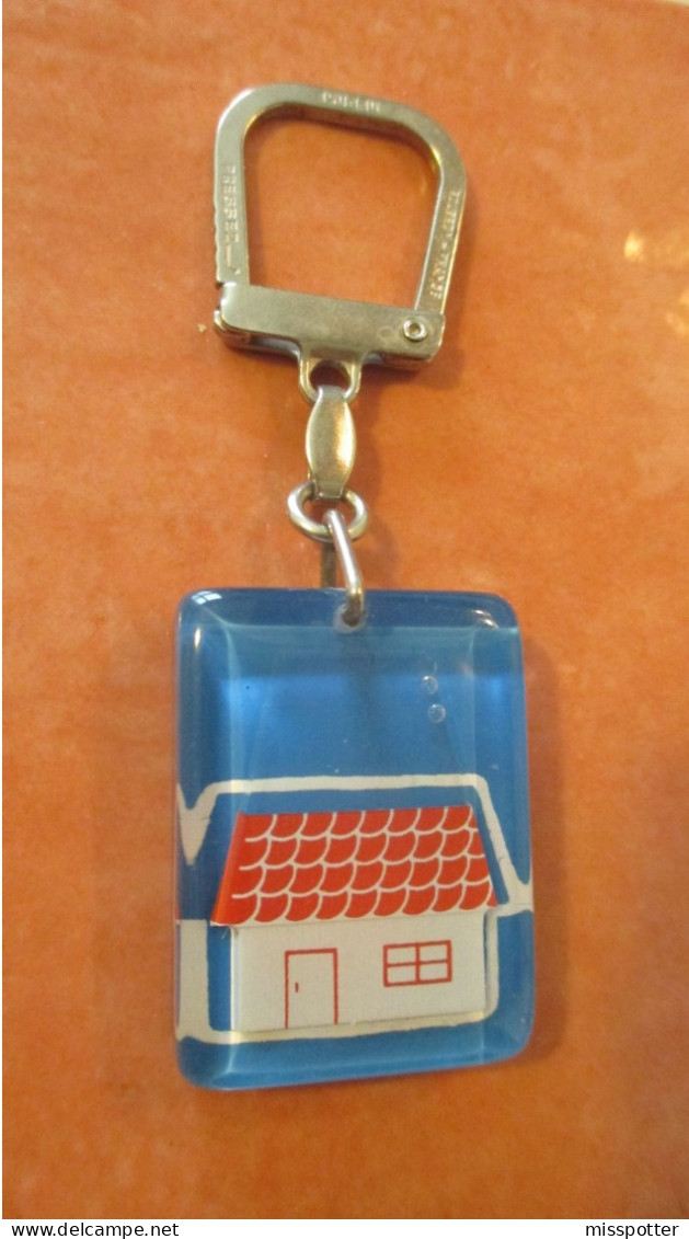 Rare Porte Clé Vintage EDF Bourbon Mobile - Porte-clefs