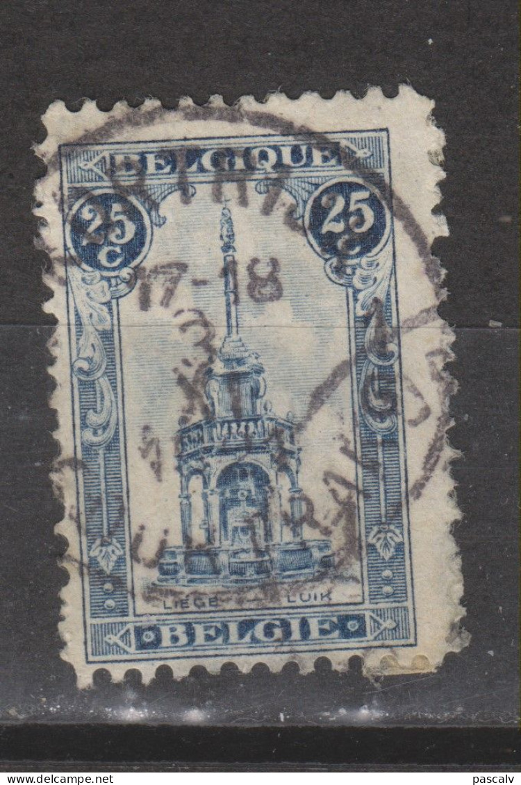 COB 164 Oblitération Centrale KORTRIJK 1 - Used Stamps