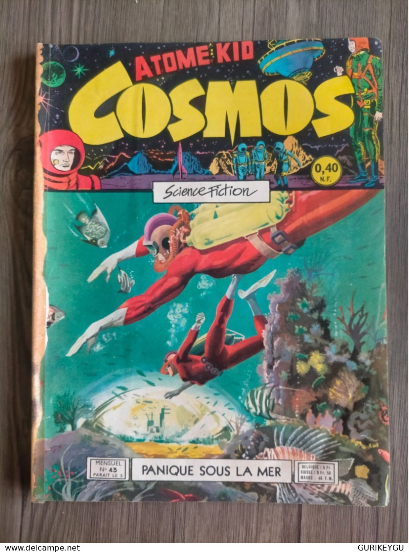 Bd Atome KID COSMOS N° 43 ARTIMA 1960 Science Fiction   Pour Reliure RAY COMET - Arédit & Artima