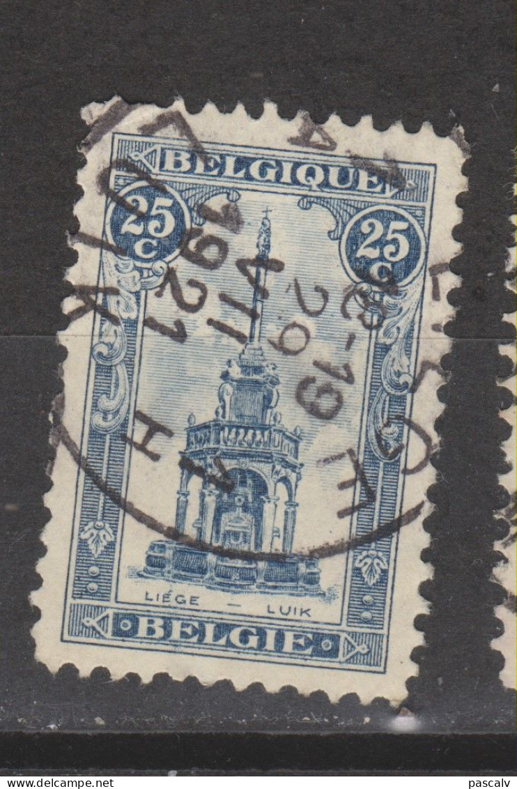 COB 164 Oblitération Centrale LIEGE 1 - Used Stamps