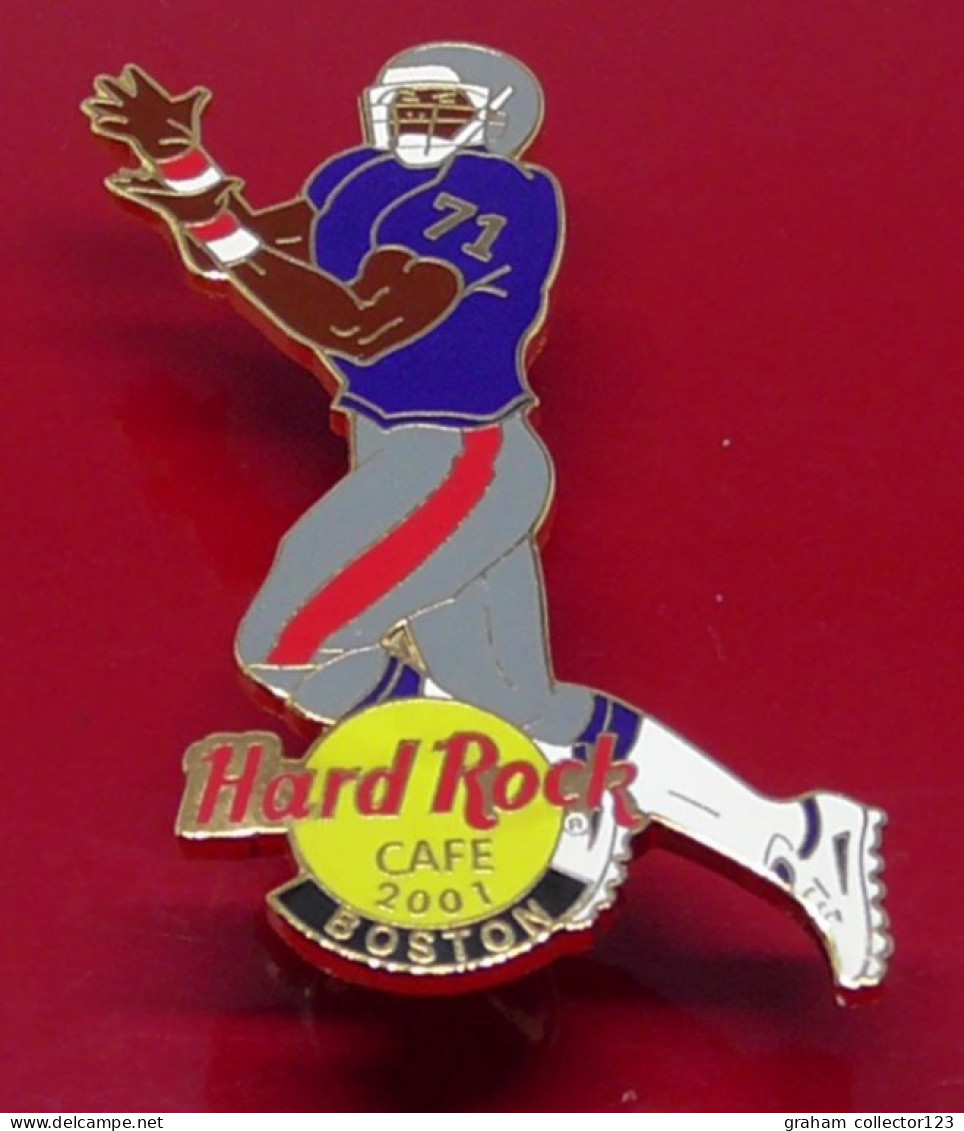 Hard Rock Cafe Enamel Pin Badge Boston USA American Football Sport Sports 2001 LE500 - Music