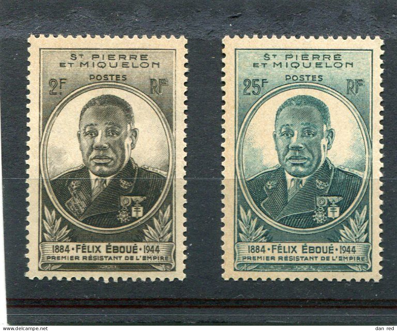 SAINT-PIERRE ET MIQUELON N° 323 Et 324 ** (Y&T) (Neuf) - Unused Stamps