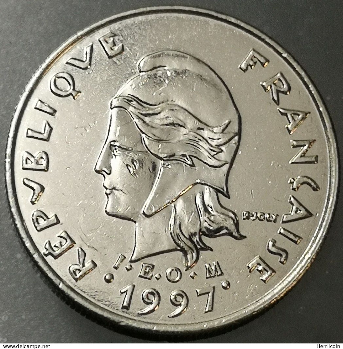 Monnaie Polynésie Française - 1997  - 10 Francs IEOM - Polinesia Francesa