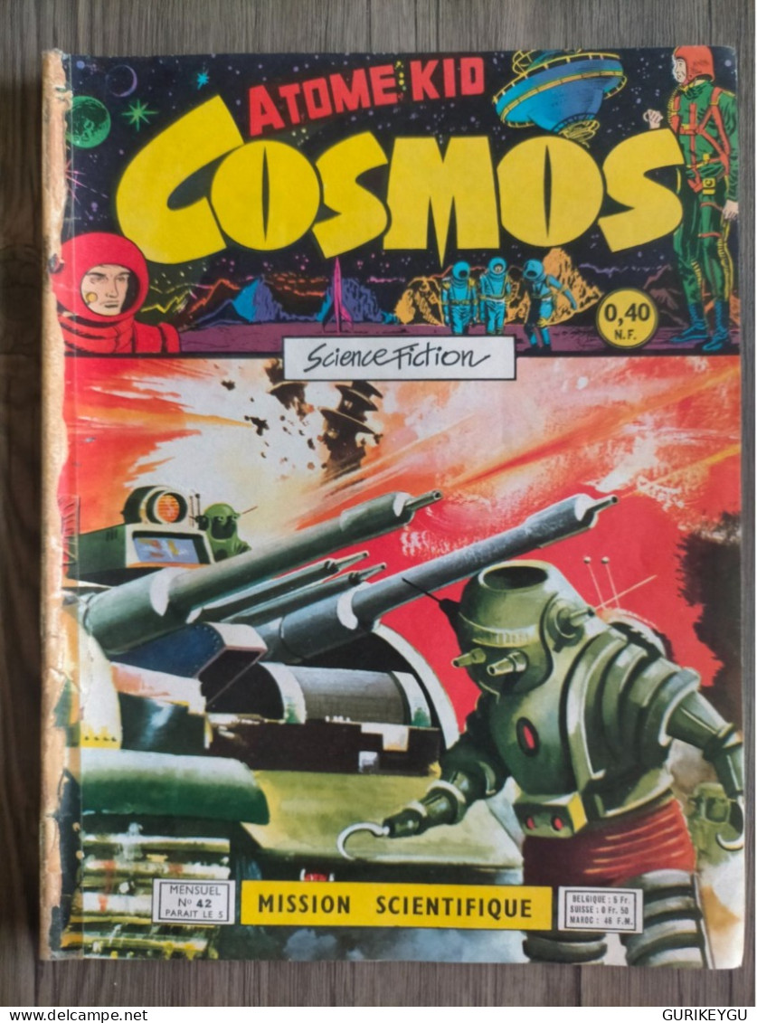 Bd Atome KID COSMOS N° 42 ARTIMA 1960 Science Fiction   Pour Reliure RAY COMET - Arédit & Artima