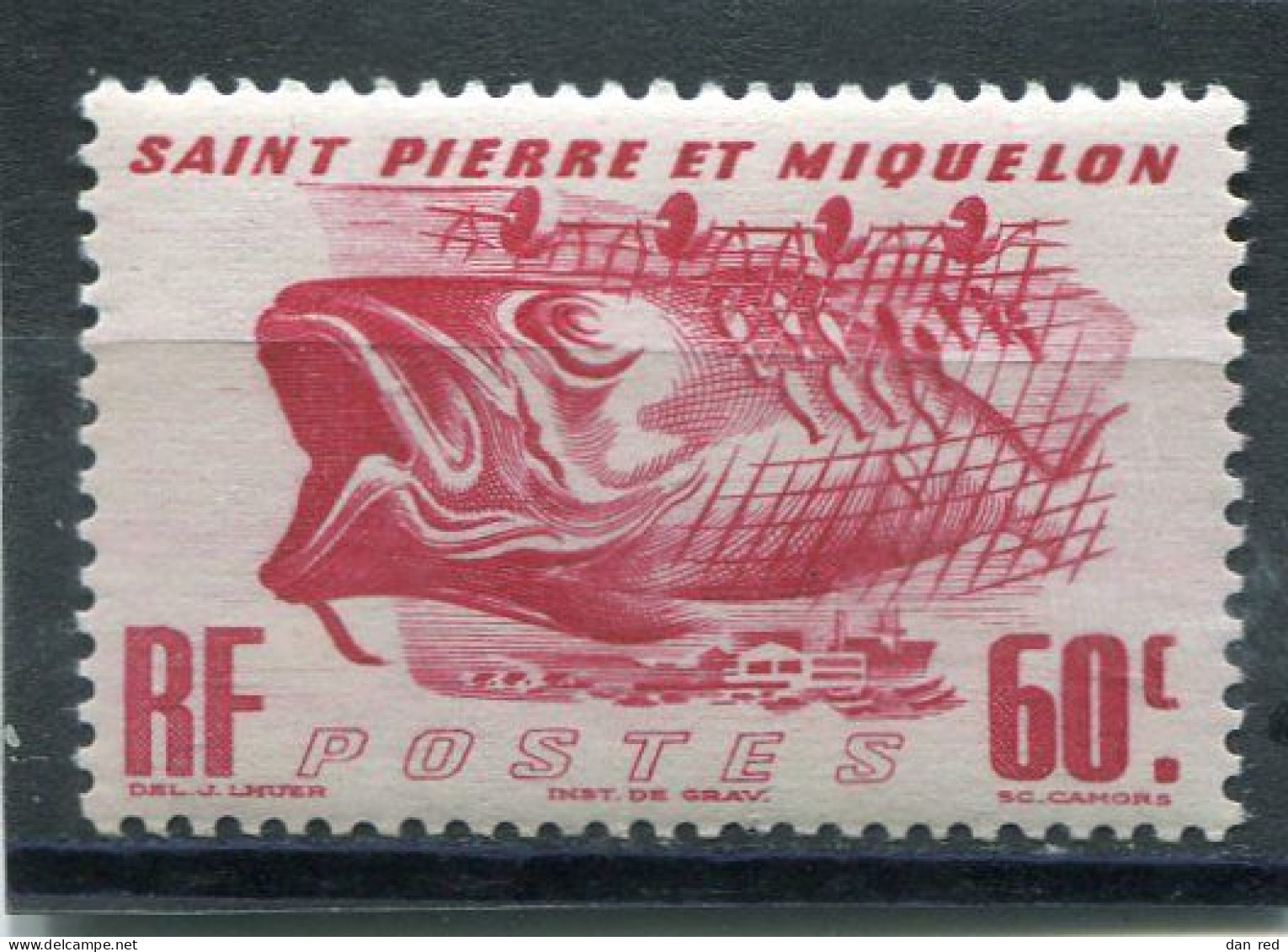 SAINT-PIERRE ET MIQUELON N° 329 ** (Y&T) (Neuf) - Unused Stamps