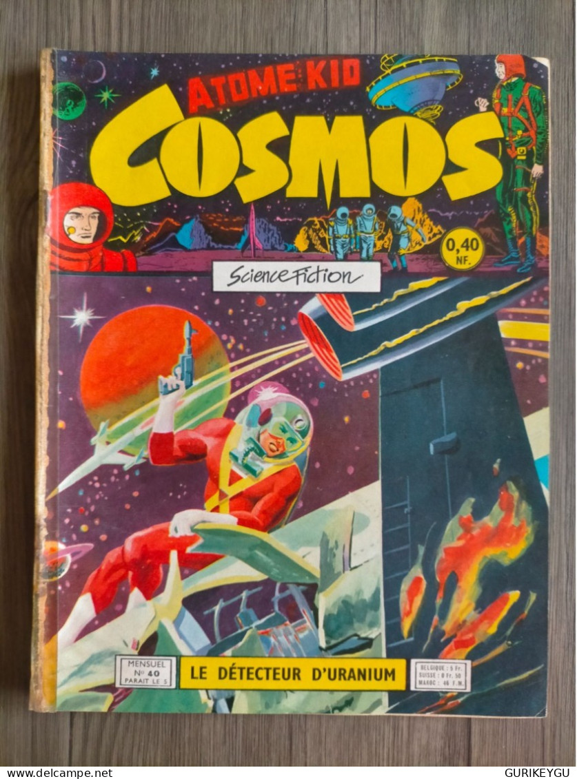 Bd Atome KID COSMOS N° 40 ARTIMA 1960 Science Fiction   Pour Reliure RAY COMET - Arédit & Artima