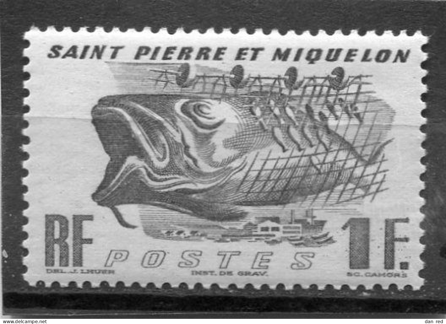 SAINT-PIERRE ET MIQUELON N° 331 ** (Y&T) (Neuf) - Unused Stamps