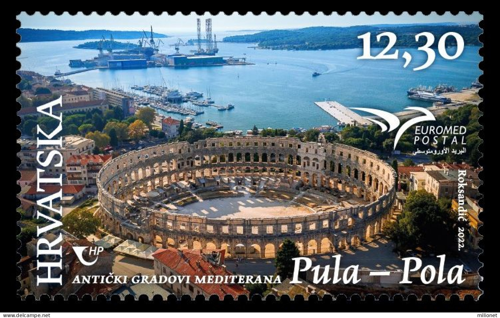 SALE!!! CROATIA CROACIA 2022 Euromed Postal Archeology In The Mediterranean Stamp Set MNH ** Europa Sympathy Mitläufer - Idee Europee