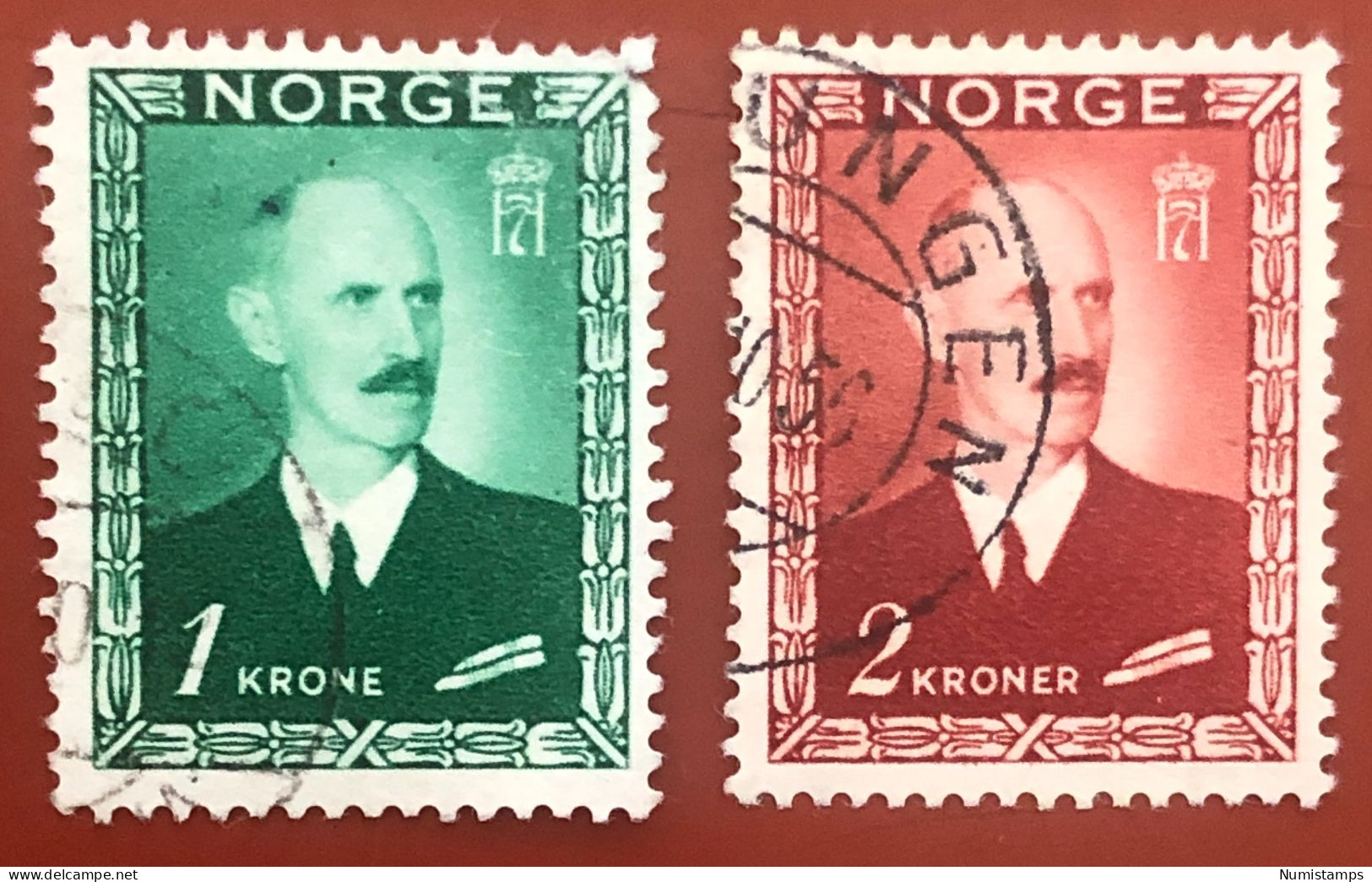 Norway - King Haakon VII 1946 - Gebruikt