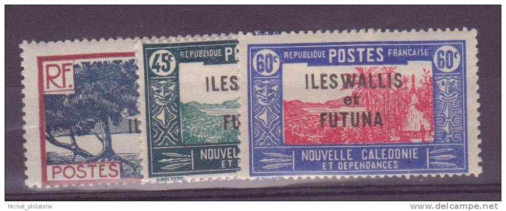 Wallis Et Futuna - YT N° 77 à 79 ** - Neuf Sans Charnière - Unused Stamps