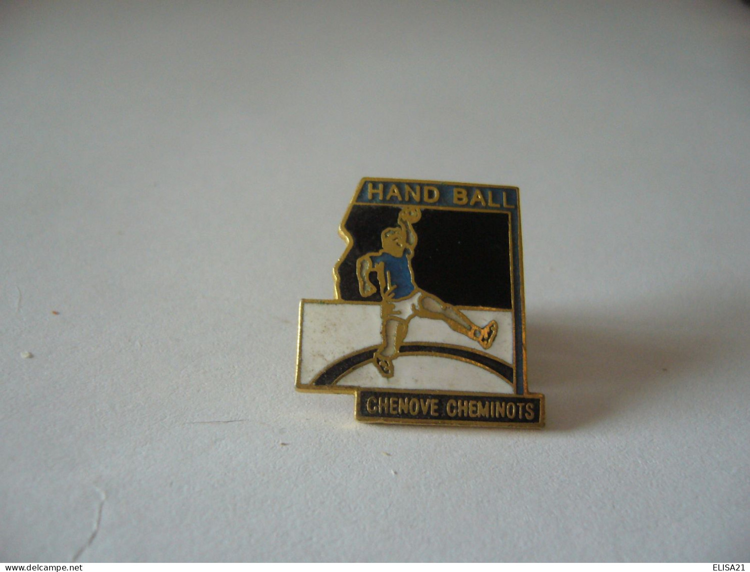 PIN'S PINS PIN PIN’s ピンバッジ HAND BALL CHENOVE CHEMINOTS 21 COTE D'OR - Handball