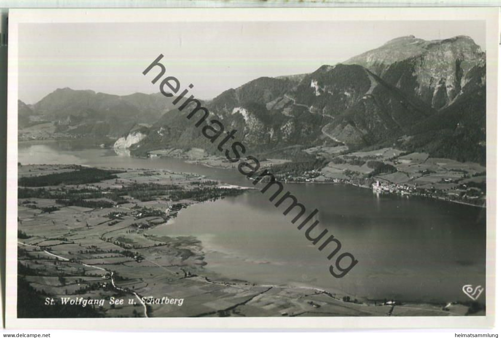 St. Wolfgang See Und Schafberg - Foto-Ansichtskarte - Cosy-Verlag Salzburg - St. Wolfgang