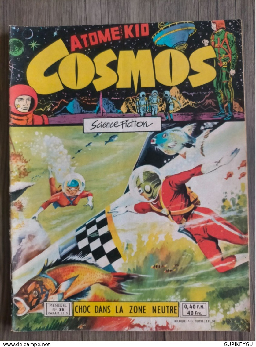 Bd Atome KID COSMOS N° 38 ARTIMA 1959 Science Fiction RAY COMET - Arédit & Artima