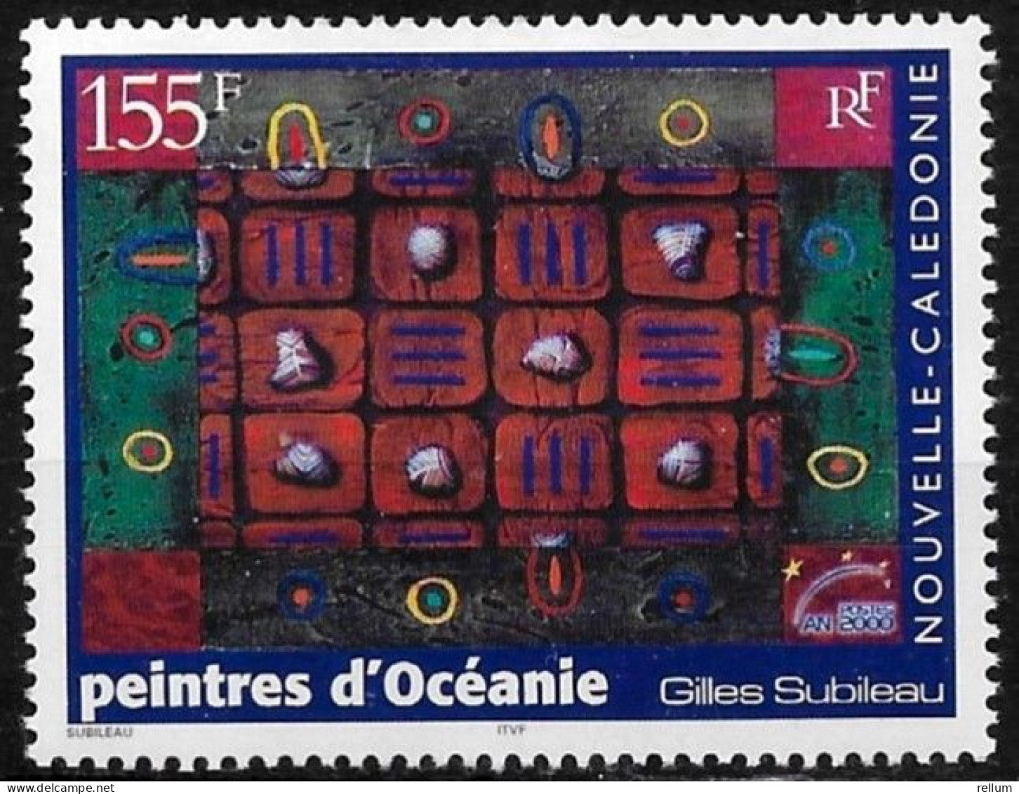 Nouvelle Calédonie 2000 - Yvert Et Tellier Nr. 814 - Michel Nr. 1201 ** - Unused Stamps