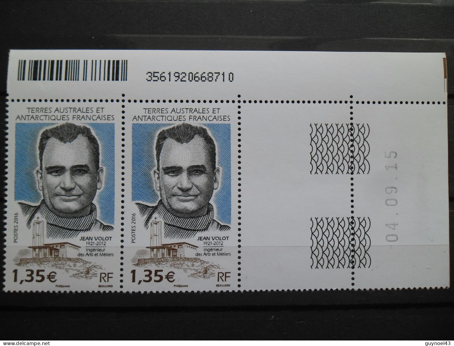 2016 Y/T 763 Daté 04-09-2015 " Jean Volot " Neuf*** - Unused Stamps