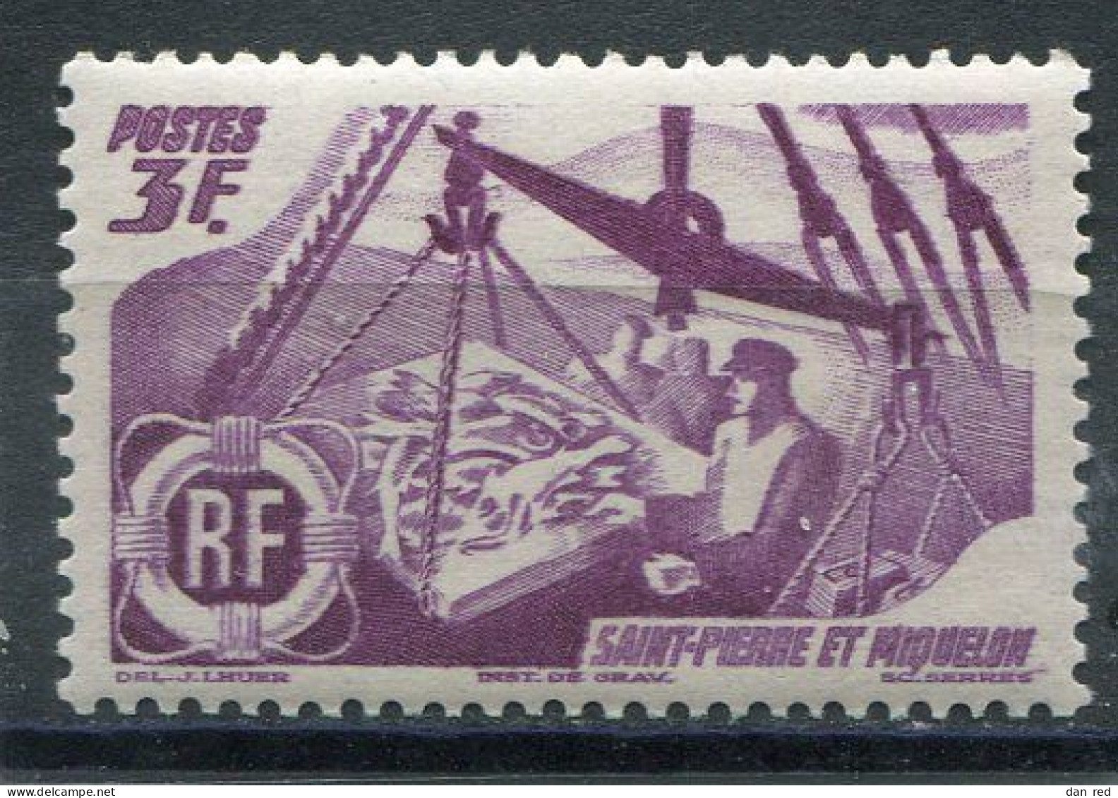 SAINT-PIERRE ET MIQUELON N° 335 ** (Y&T) (Neuf) - Unused Stamps