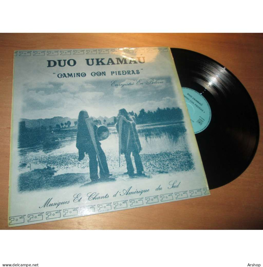 DUO UKAMAU Camino Con Piedras FOLK LATIN Autoproduction PS 4971 France 1970's - Música Del Mundo