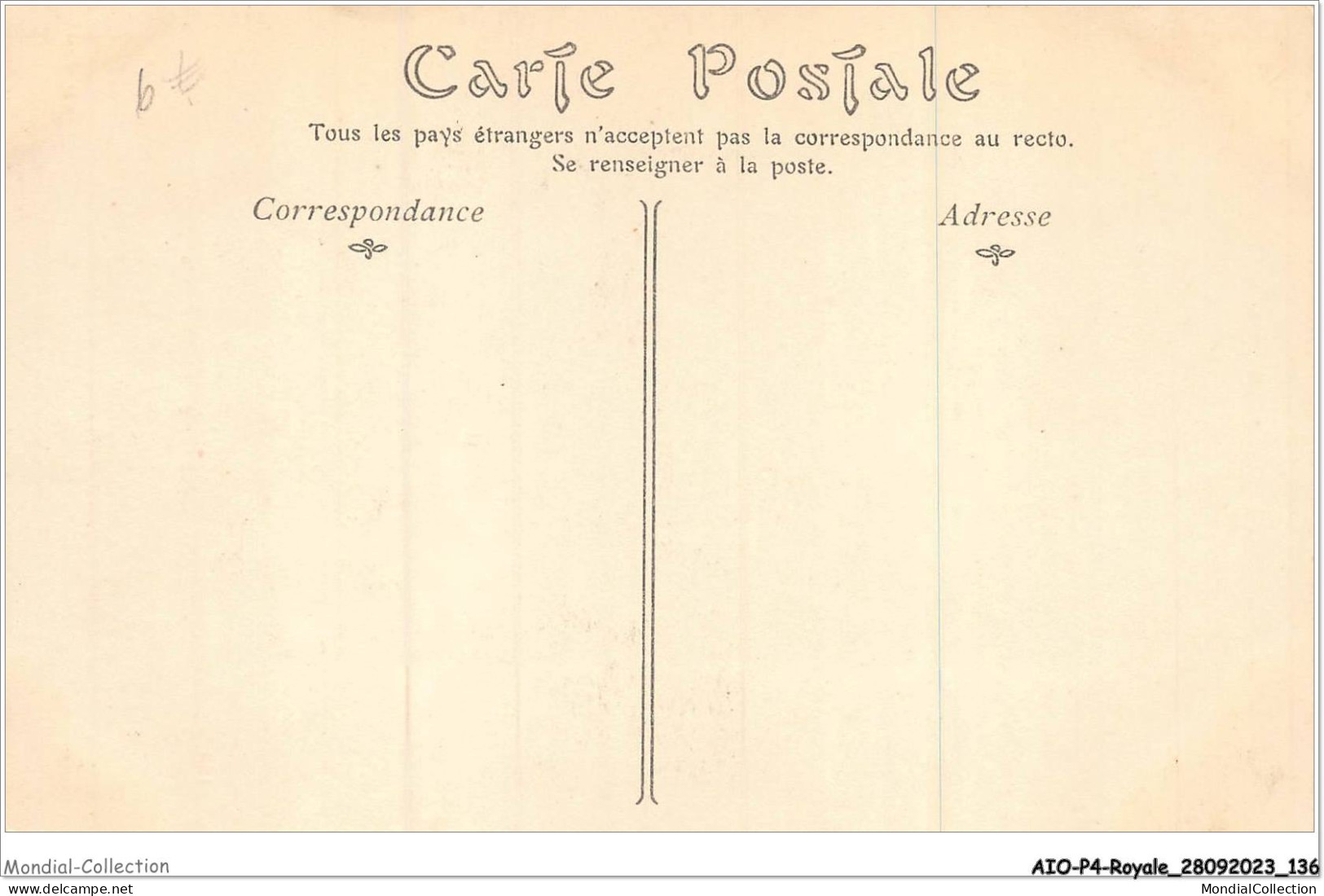 AIOP4-ROYALE-0366 - Comtesse De Chambord - Genealogy