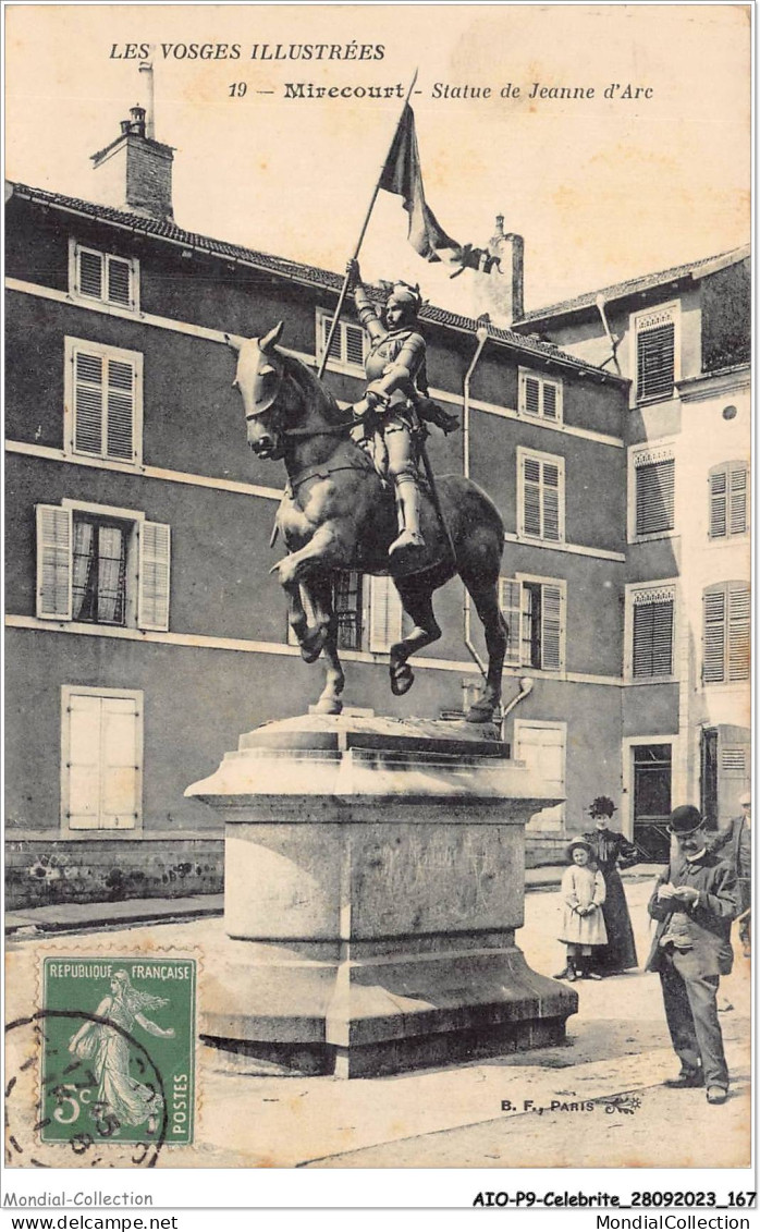 AIOP9-CELEBRITE-0903 - Mirecourt - Statue De Jeanne D'Arc  - Historische Persönlichkeiten