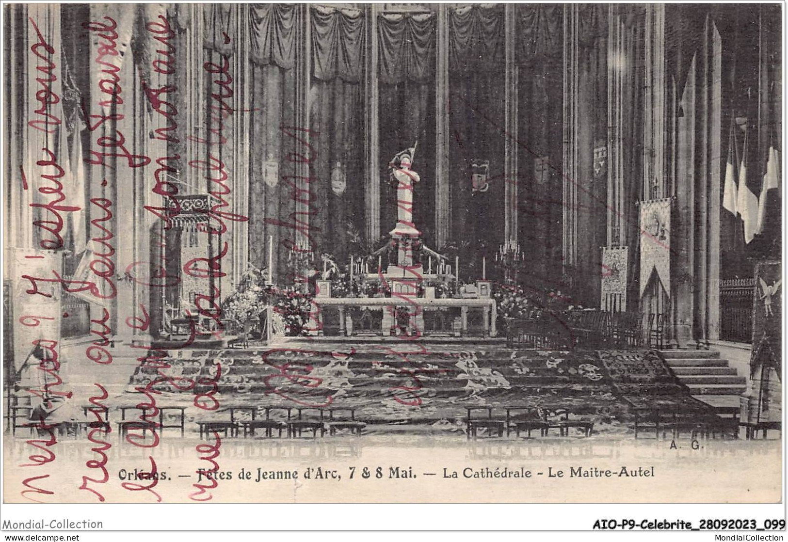 AIOP9-CELEBRITE-0869 - Orléans - Fêtes De  Jeanne D'Arc - 7 & 8 Mai - La Cathédrale - Le Maitre-autel - Historische Persönlichkeiten