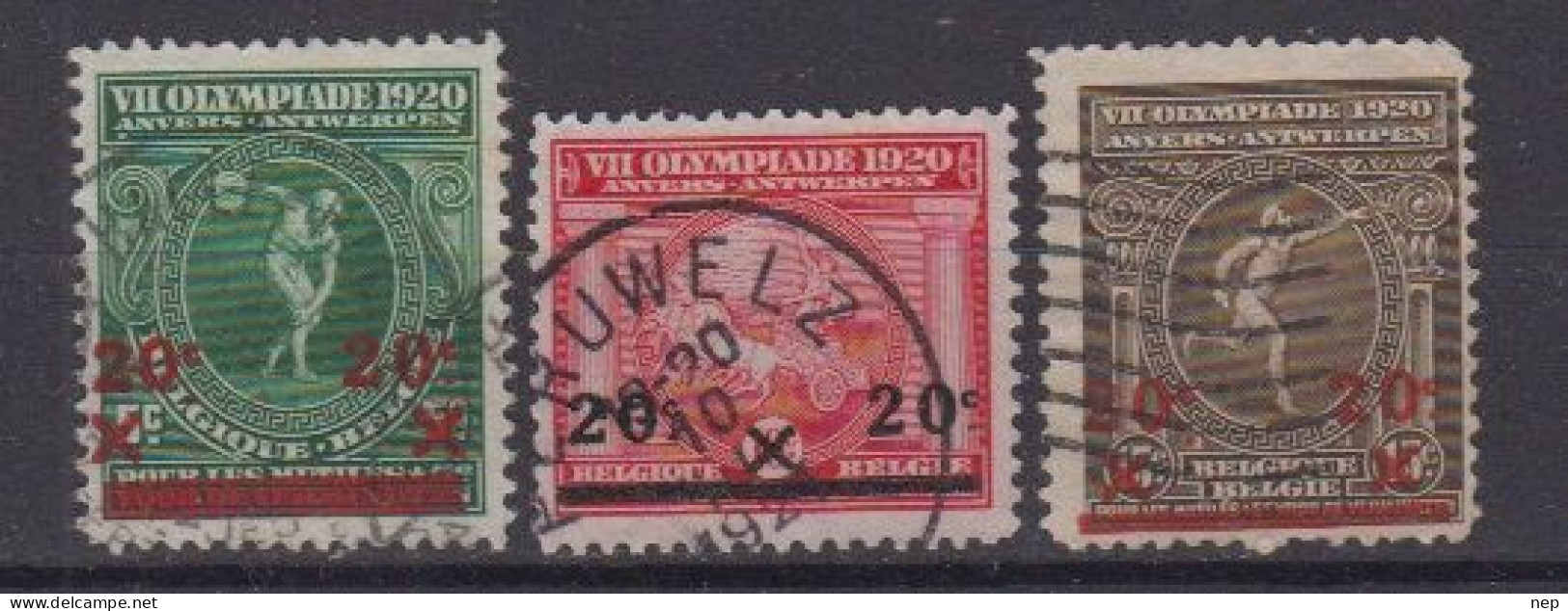 BELGIË - OBP - 1921 - Nr 184/86 - Gest/Obl/Us - Usados