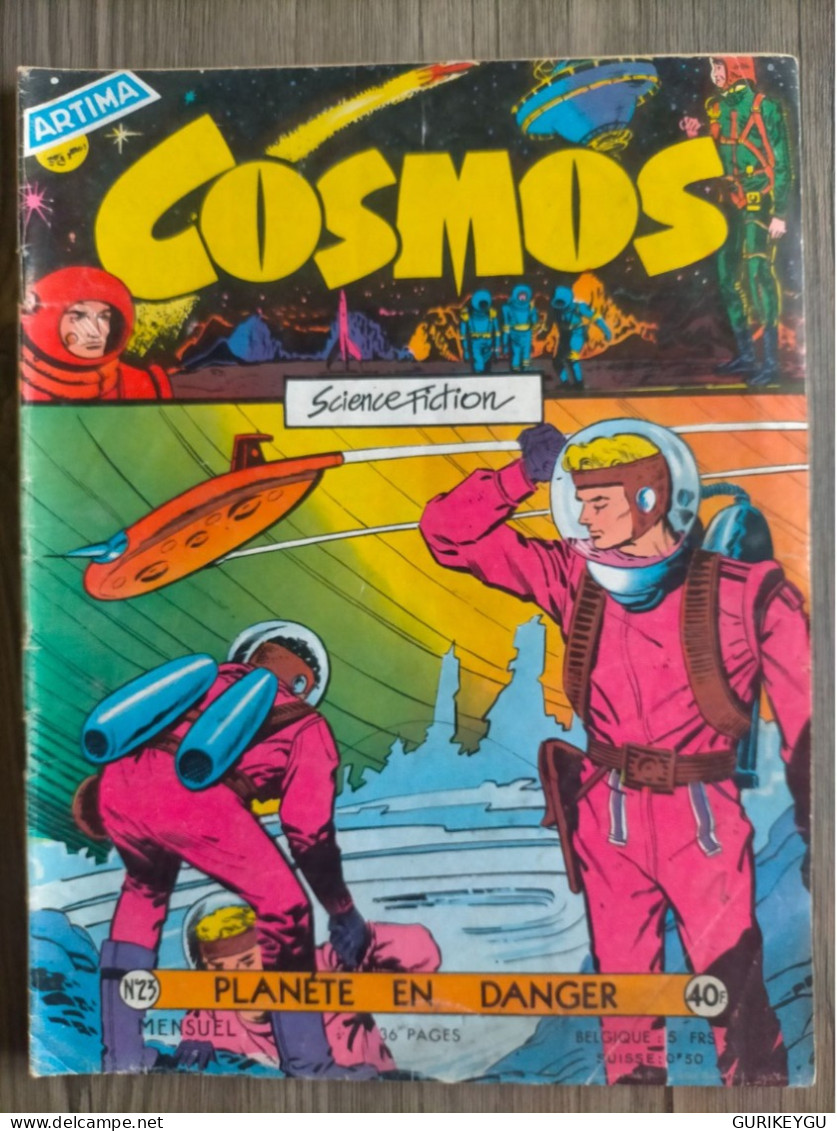 Bd Atome KID COSMOS N° 23 ARTIMA 1958 Science Fiction RAY COMET BIEN - Arédit & Artima