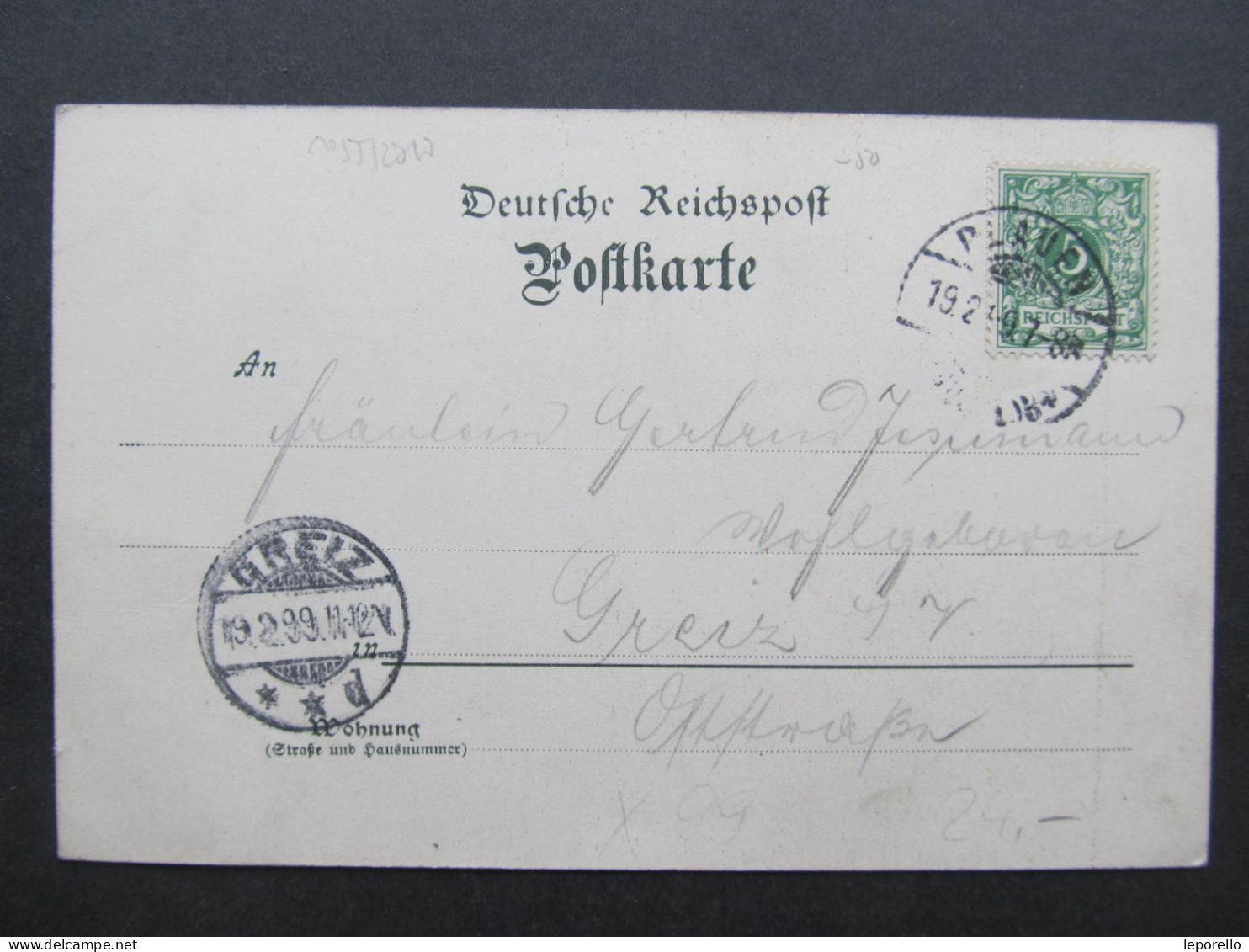 AK PLAUEN Mondschein 1899  /// D*59378 - Plauen