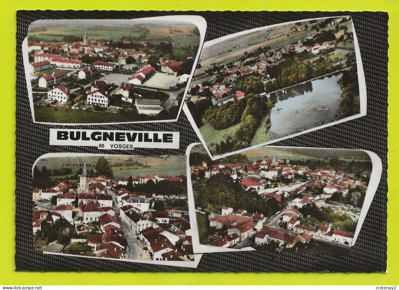 88 BULGNEVILLE N°1 En 4 Vues VOIR DOS En 1973 - Bulgneville