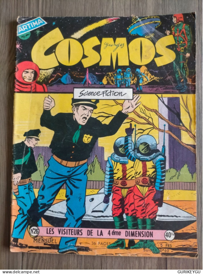 Bd Atome KID COSMOS N° 26 ARTIMA 1958 Science Fiction RAY COMET BIEN - Arédit & Artima
