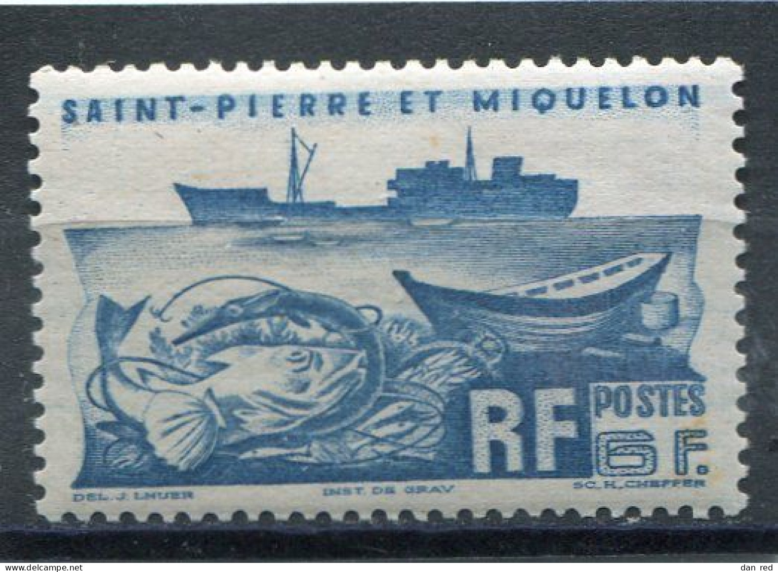 SAINT-PIERRE ET MIQUELON N° 339 ** (Y&T) (Neuf) - Unused Stamps