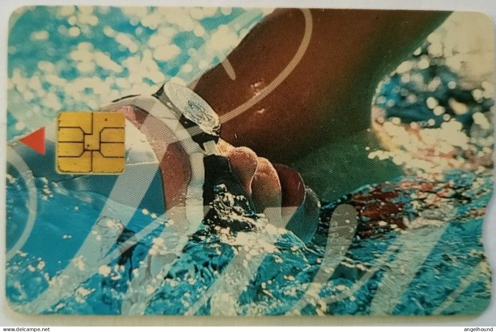 South Africa R15 Chip Card - Swimmer 2 - Breathing - Zuid-Afrika