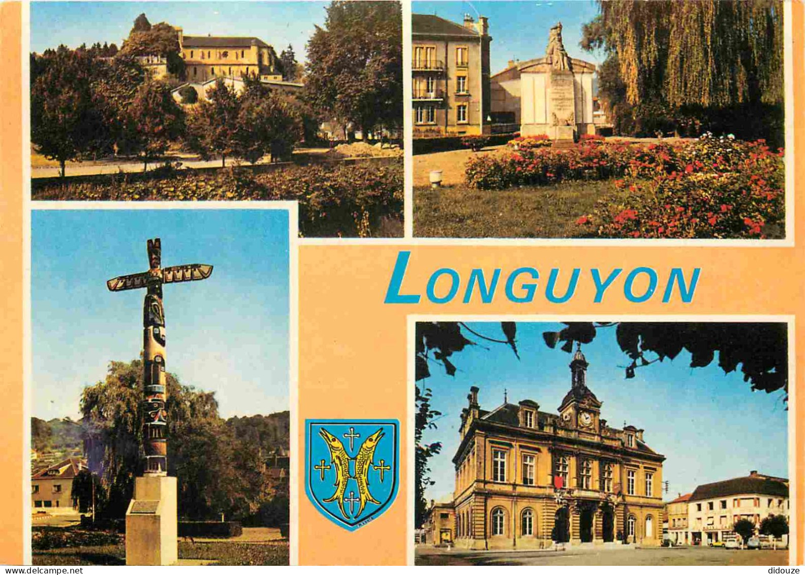 54 - Longuyon - Multivues - Blasons - CPM - Voir Scans Recto-Verso - Longuyon