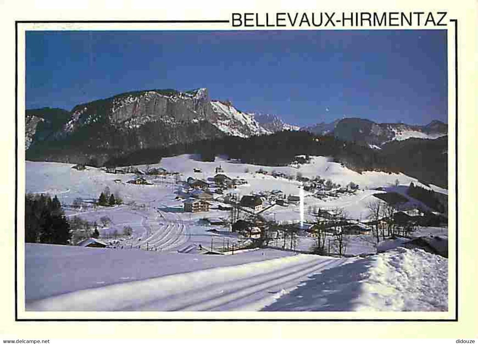 74 - Bellevaux - Hirmentaz - Hiver - Neige - CPM - Voir Scans Recto-Verso - Bellevaux