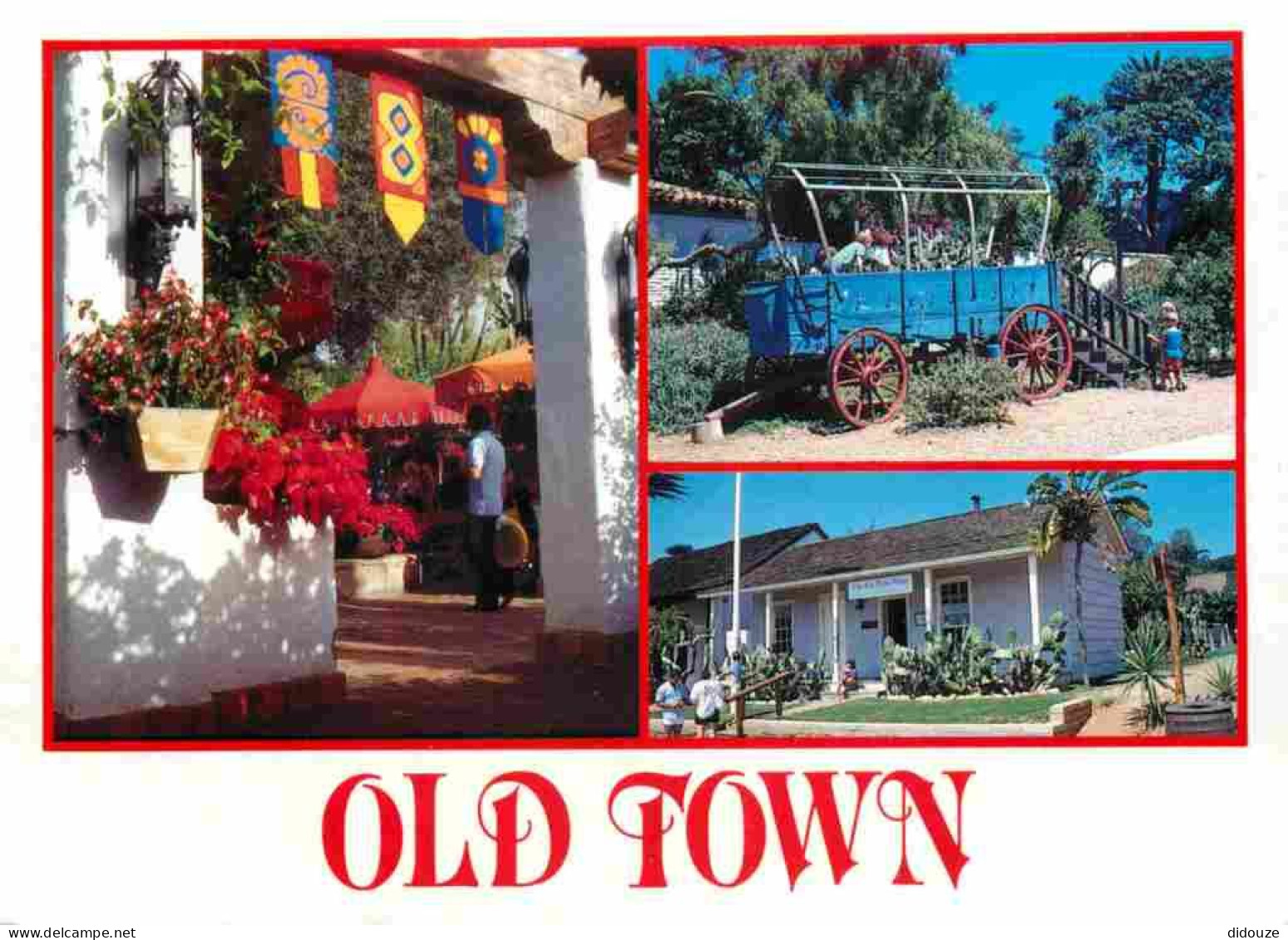 Etats Unis - San Diego - Old Town - Multivues - Etat De Californie - California State - CPM - Carte Neuve - Voir Scans R - San Diego